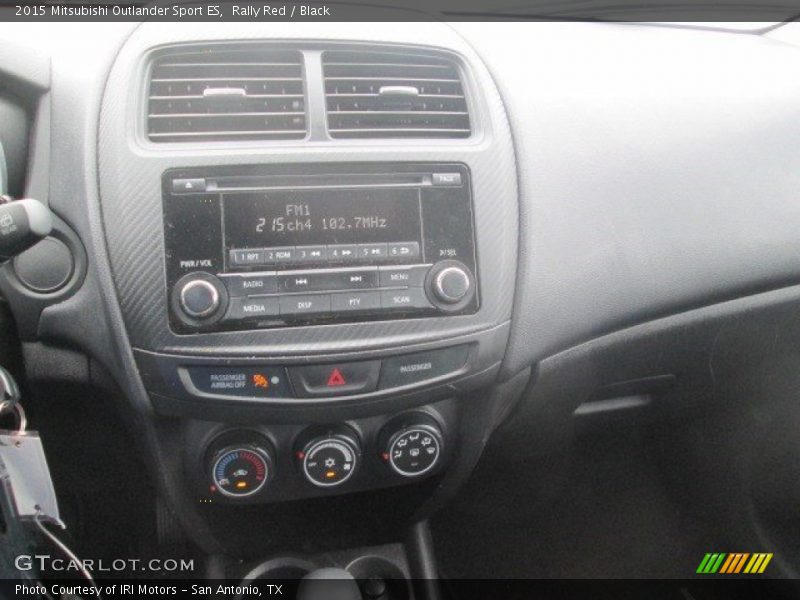 Rally Red / Black 2015 Mitsubishi Outlander Sport ES