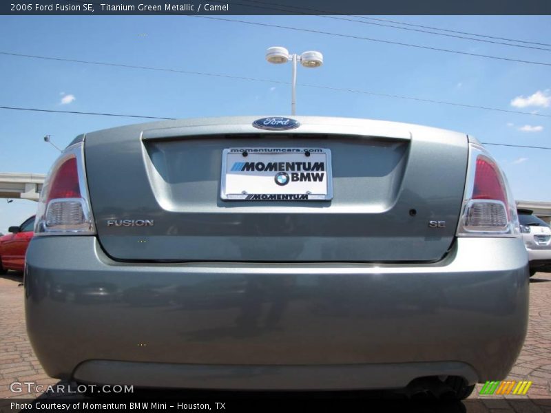 Titanium Green Metallic / Camel 2006 Ford Fusion SE