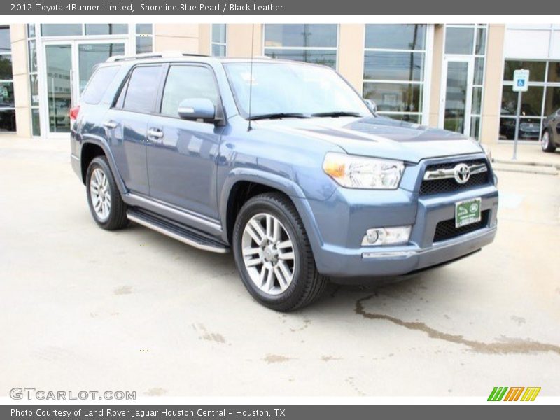 Shoreline Blue Pearl / Black Leather 2012 Toyota 4Runner Limited
