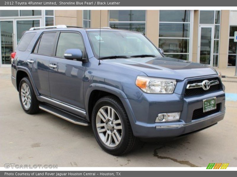 Shoreline Blue Pearl / Black Leather 2012 Toyota 4Runner Limited