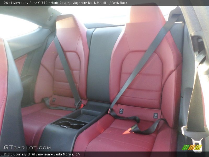 Rear Seat of 2014 C 350 4Matic Coupe