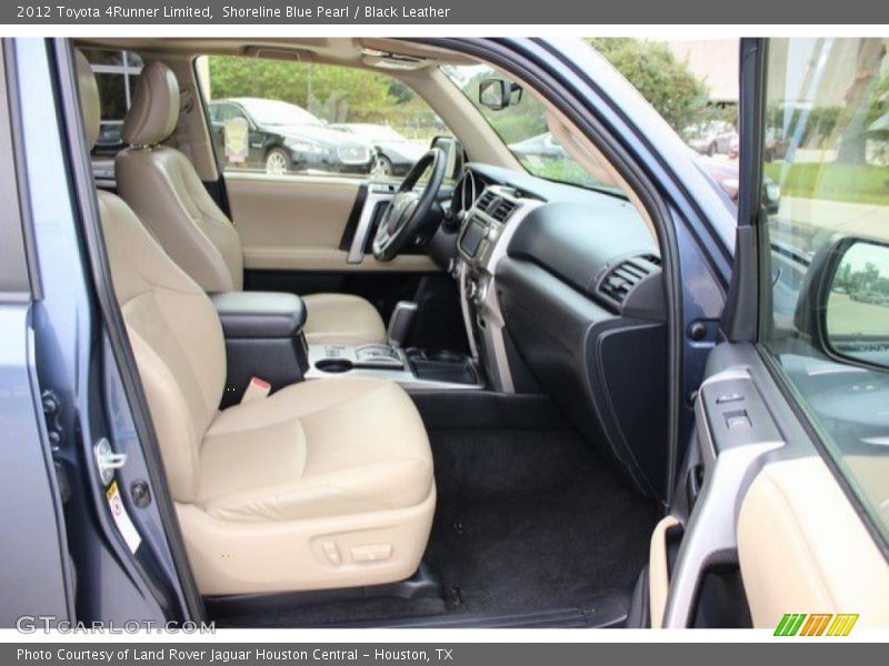 Shoreline Blue Pearl / Black Leather 2012 Toyota 4Runner Limited