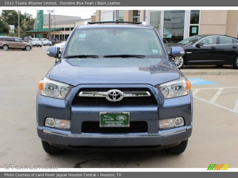 Shoreline Blue Pearl / Black Leather 2012 Toyota 4Runner Limited