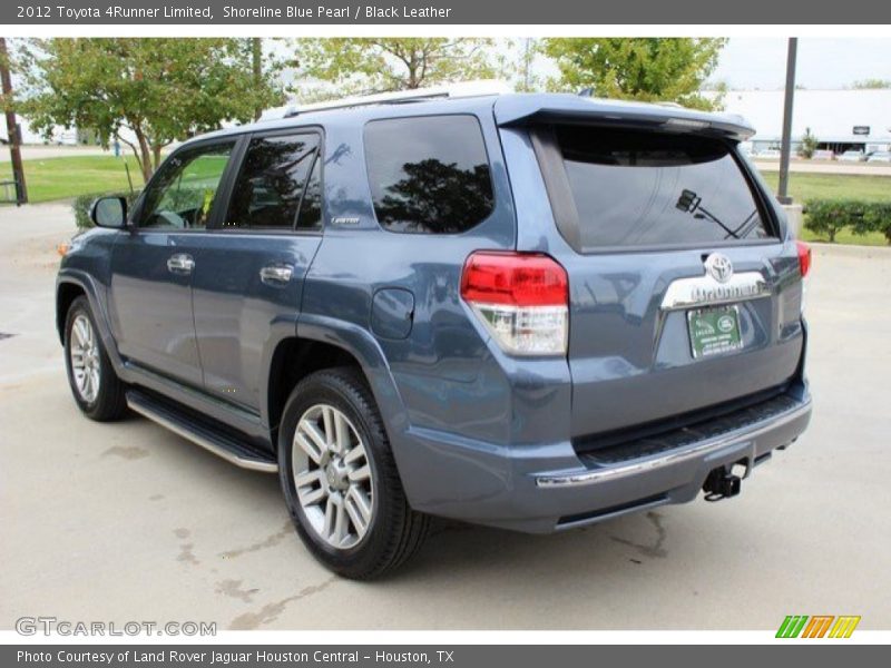 Shoreline Blue Pearl / Black Leather 2012 Toyota 4Runner Limited