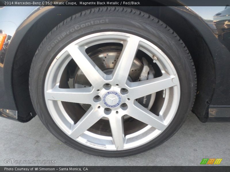  2014 C 350 4Matic Coupe Wheel