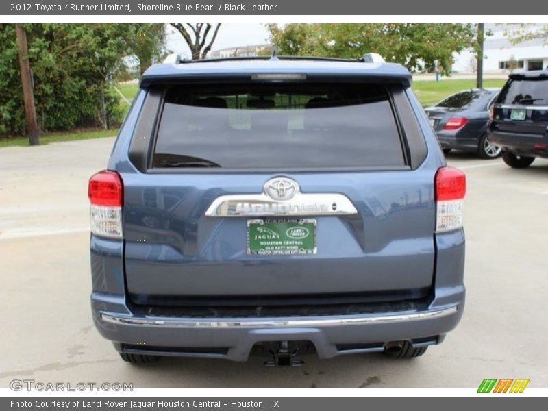 Shoreline Blue Pearl / Black Leather 2012 Toyota 4Runner Limited