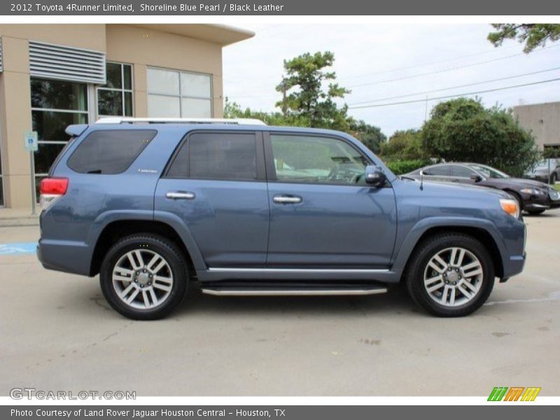 Shoreline Blue Pearl / Black Leather 2012 Toyota 4Runner Limited