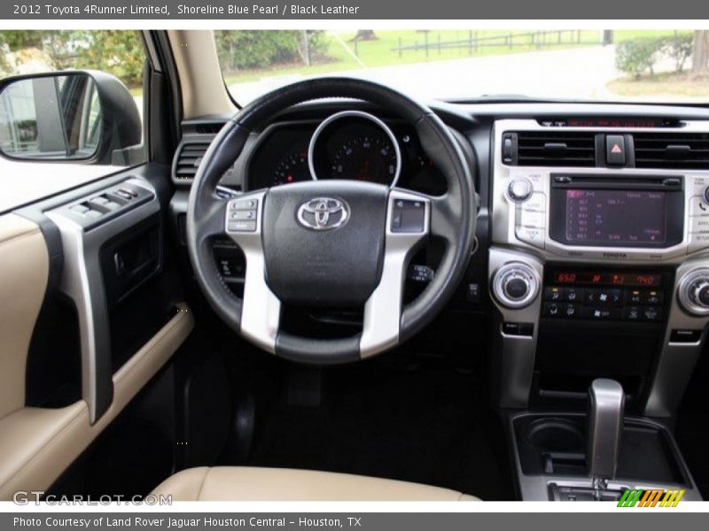 Shoreline Blue Pearl / Black Leather 2012 Toyota 4Runner Limited