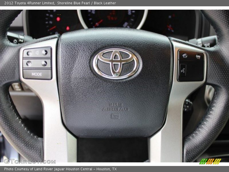 Shoreline Blue Pearl / Black Leather 2012 Toyota 4Runner Limited
