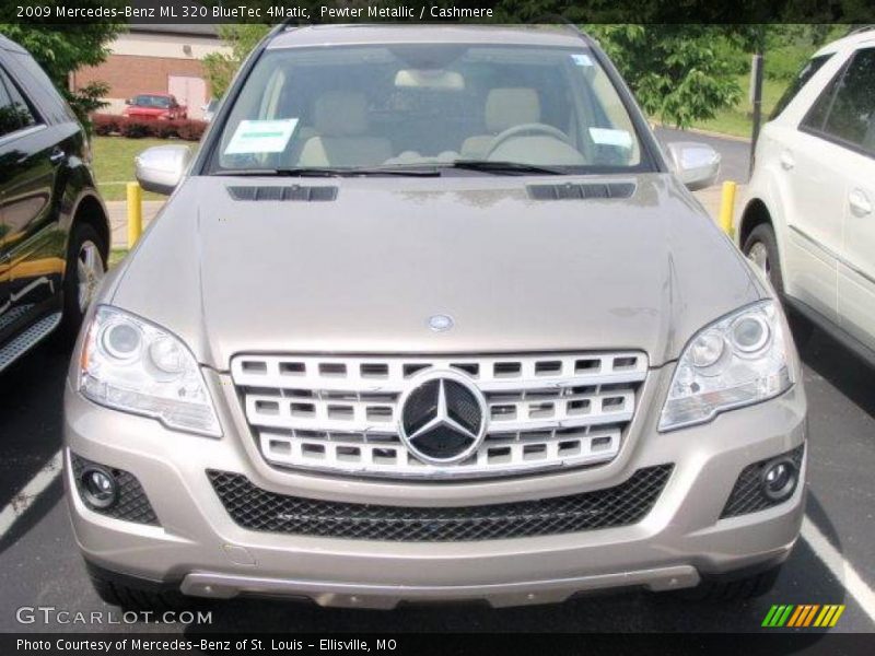 Pewter Metallic / Cashmere 2009 Mercedes-Benz ML 320 BlueTec 4Matic