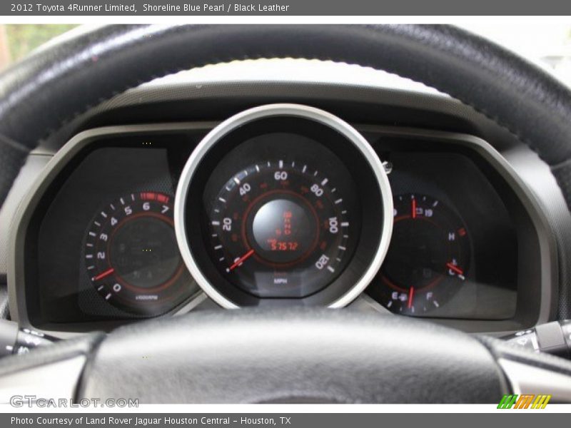 Shoreline Blue Pearl / Black Leather 2012 Toyota 4Runner Limited