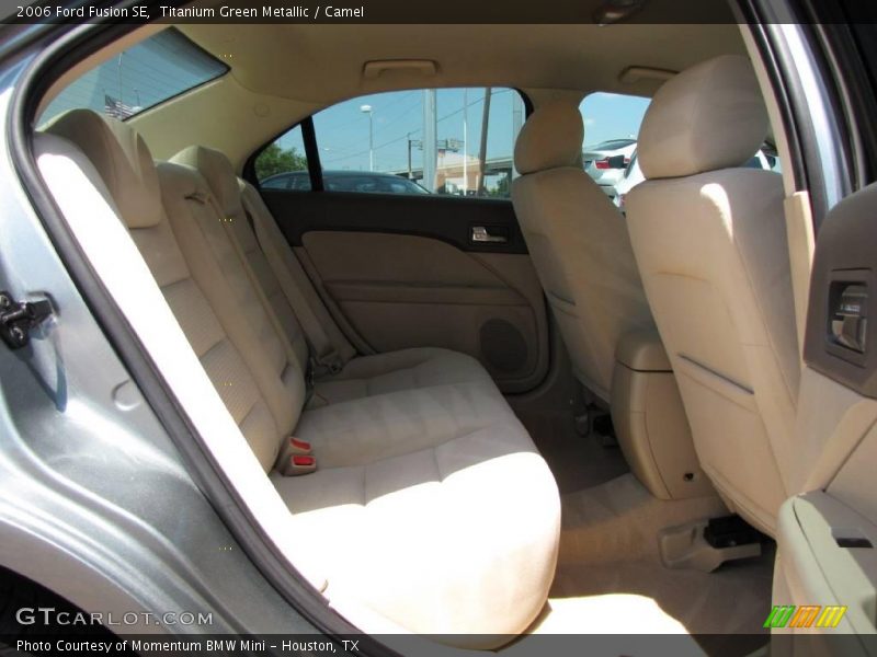 Titanium Green Metallic / Camel 2006 Ford Fusion SE