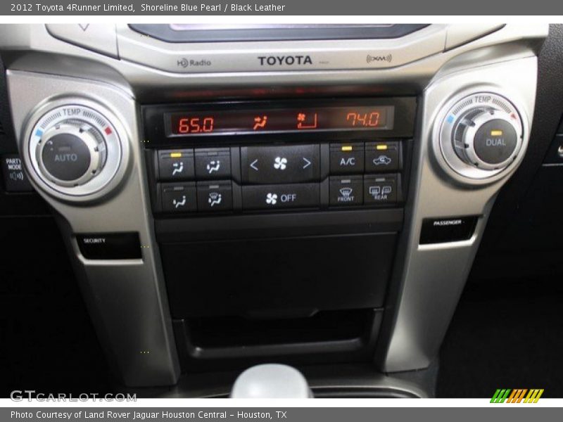 Shoreline Blue Pearl / Black Leather 2012 Toyota 4Runner Limited