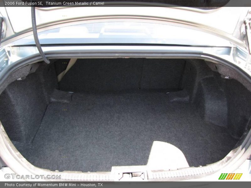 Titanium Green Metallic / Camel 2006 Ford Fusion SE
