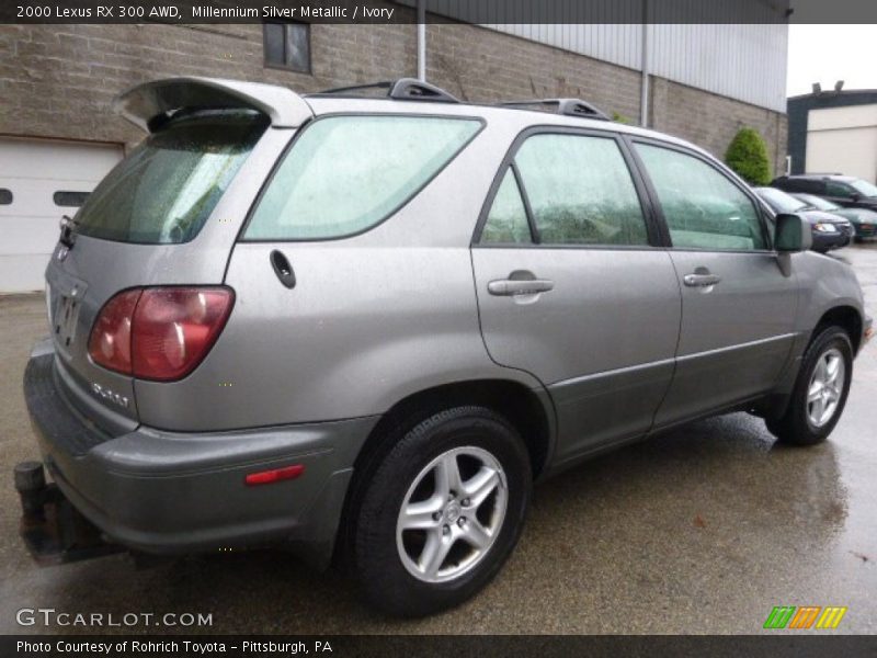 Millennium Silver Metallic / Ivory 2000 Lexus RX 300 AWD