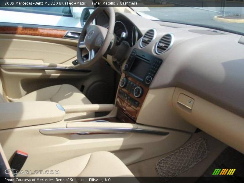 Pewter Metallic / Cashmere 2009 Mercedes-Benz ML 320 BlueTec 4Matic