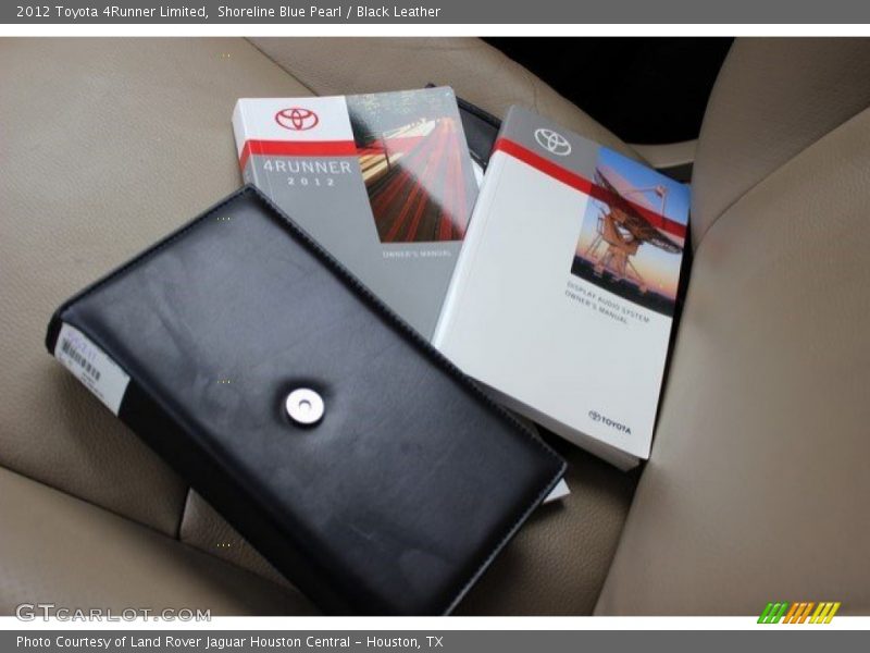 Shoreline Blue Pearl / Black Leather 2012 Toyota 4Runner Limited