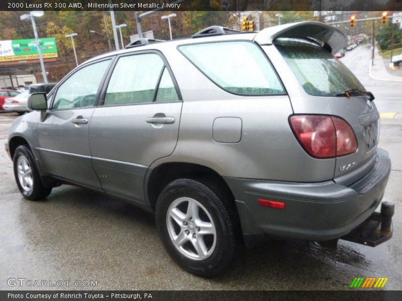 Millennium Silver Metallic / Ivory 2000 Lexus RX 300 AWD