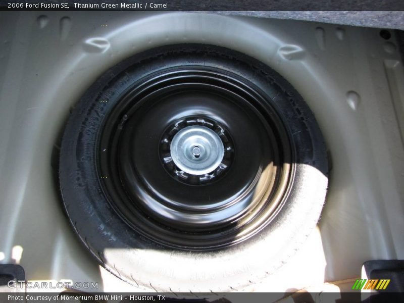 Titanium Green Metallic / Camel 2006 Ford Fusion SE