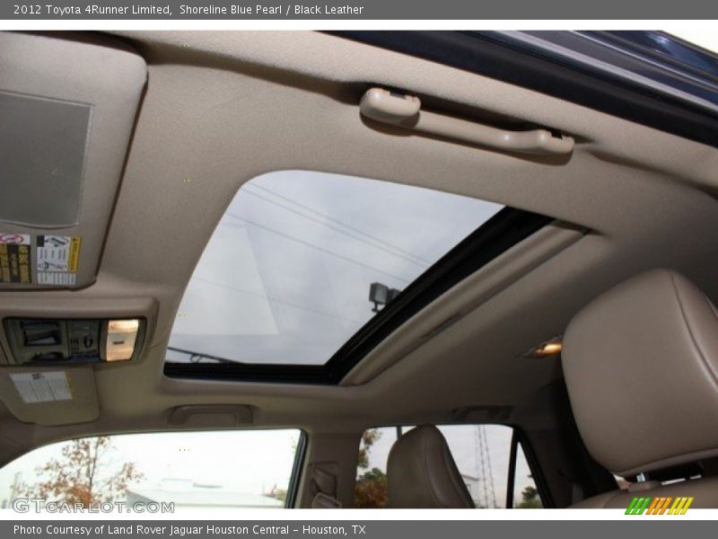 Shoreline Blue Pearl / Black Leather 2012 Toyota 4Runner Limited