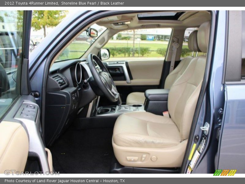 Shoreline Blue Pearl / Black Leather 2012 Toyota 4Runner Limited