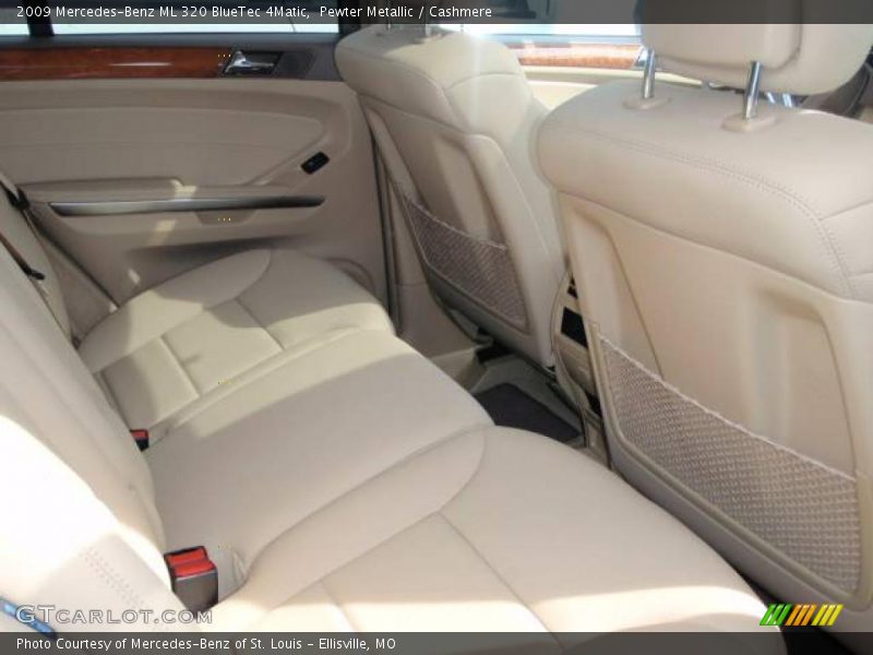 Pewter Metallic / Cashmere 2009 Mercedes-Benz ML 320 BlueTec 4Matic