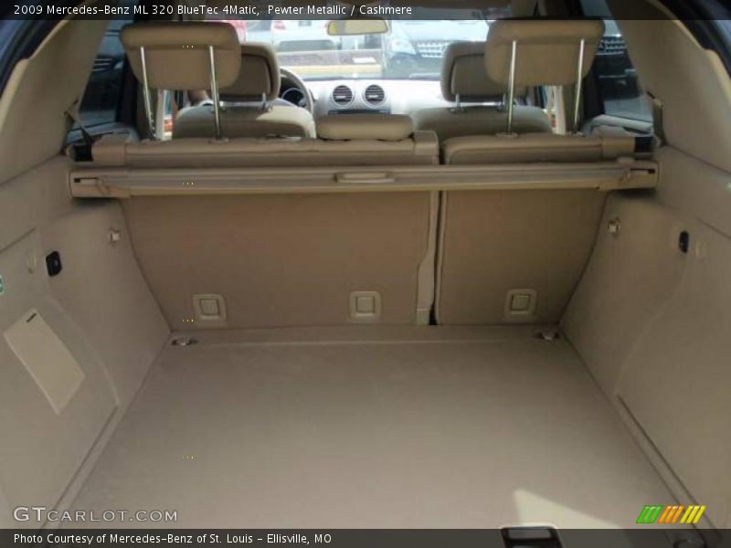 Pewter Metallic / Cashmere 2009 Mercedes-Benz ML 320 BlueTec 4Matic