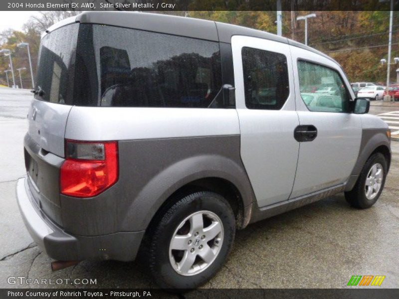 Satin Silver Metallic / Gray 2004 Honda Element EX AWD