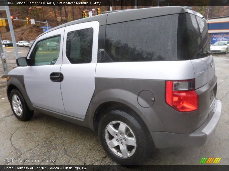 Satin Silver Metallic / Gray 2004 Honda Element EX AWD