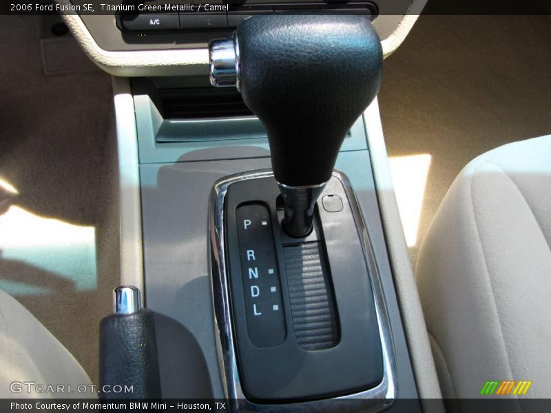 Titanium Green Metallic / Camel 2006 Ford Fusion SE