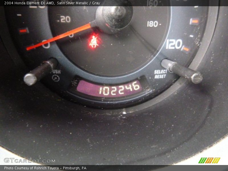 Satin Silver Metallic / Gray 2004 Honda Element EX AWD