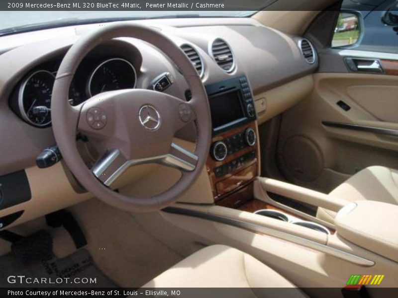Pewter Metallic / Cashmere 2009 Mercedes-Benz ML 320 BlueTec 4Matic