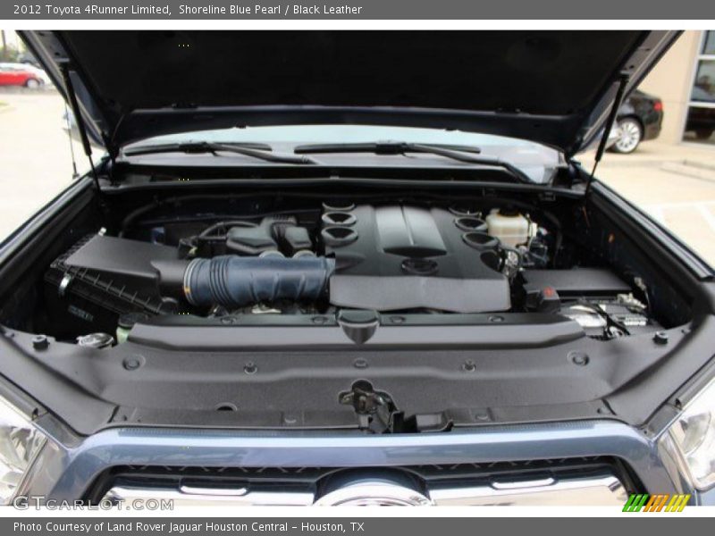 Shoreline Blue Pearl / Black Leather 2012 Toyota 4Runner Limited