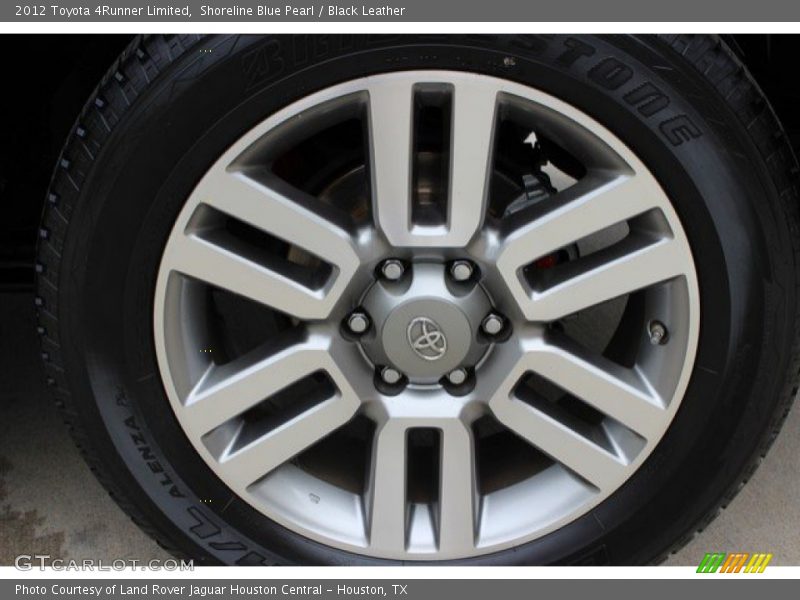 Shoreline Blue Pearl / Black Leather 2012 Toyota 4Runner Limited
