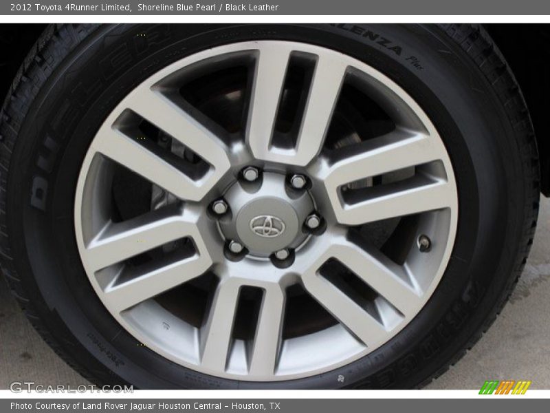 Shoreline Blue Pearl / Black Leather 2012 Toyota 4Runner Limited