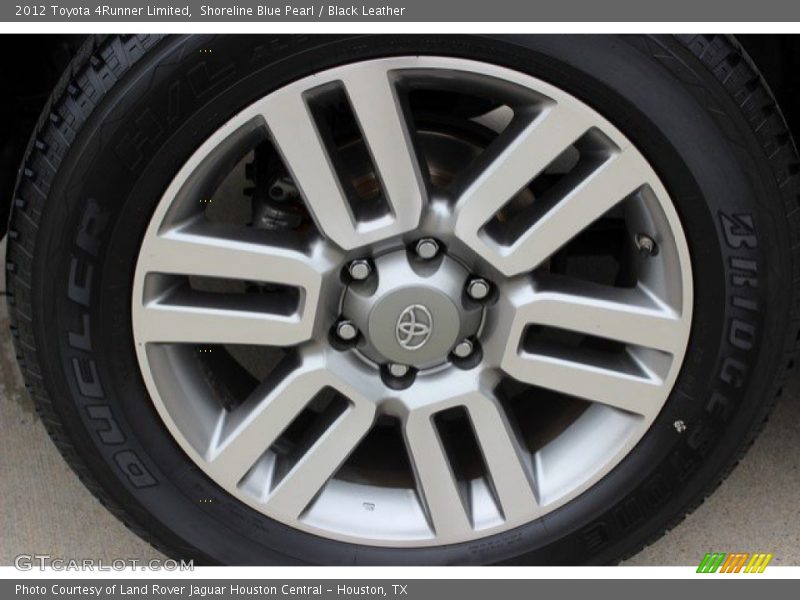 Shoreline Blue Pearl / Black Leather 2012 Toyota 4Runner Limited