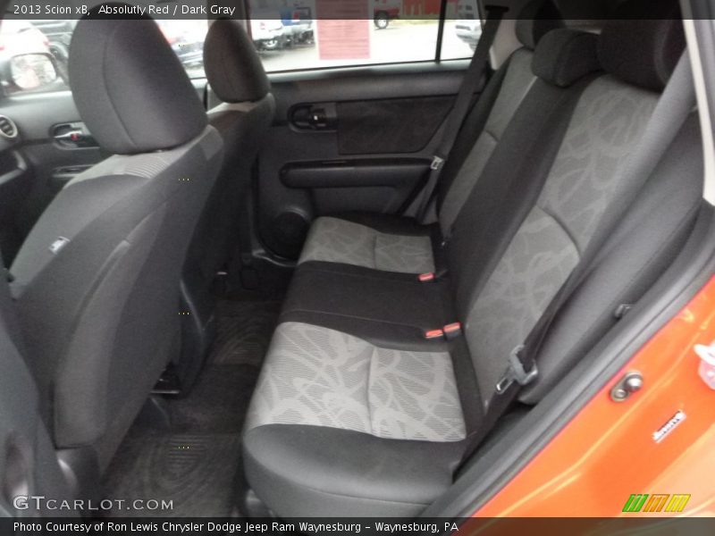 Absolutly Red / Dark Gray 2013 Scion xB
