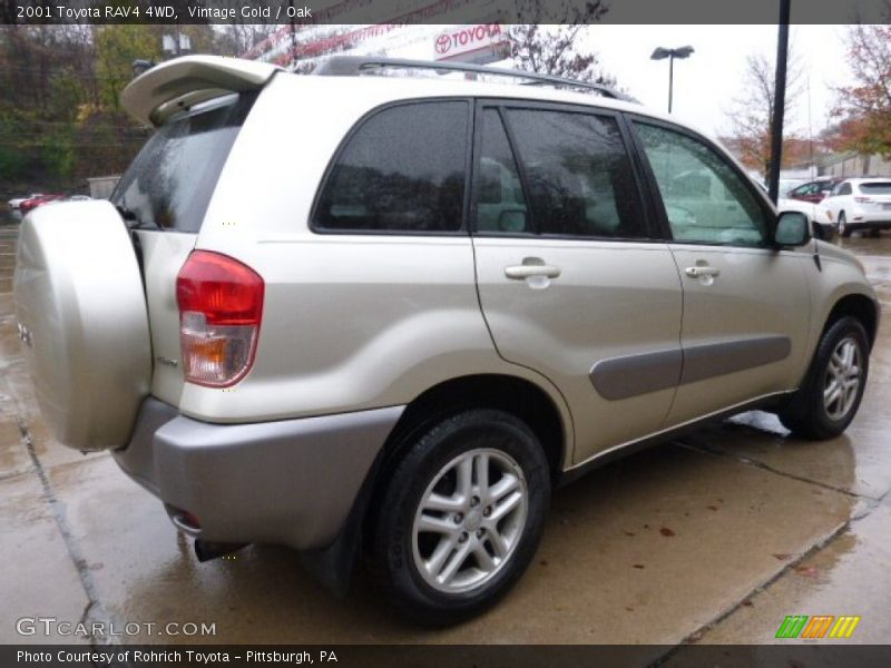 Vintage Gold / Oak 2001 Toyota RAV4 4WD
