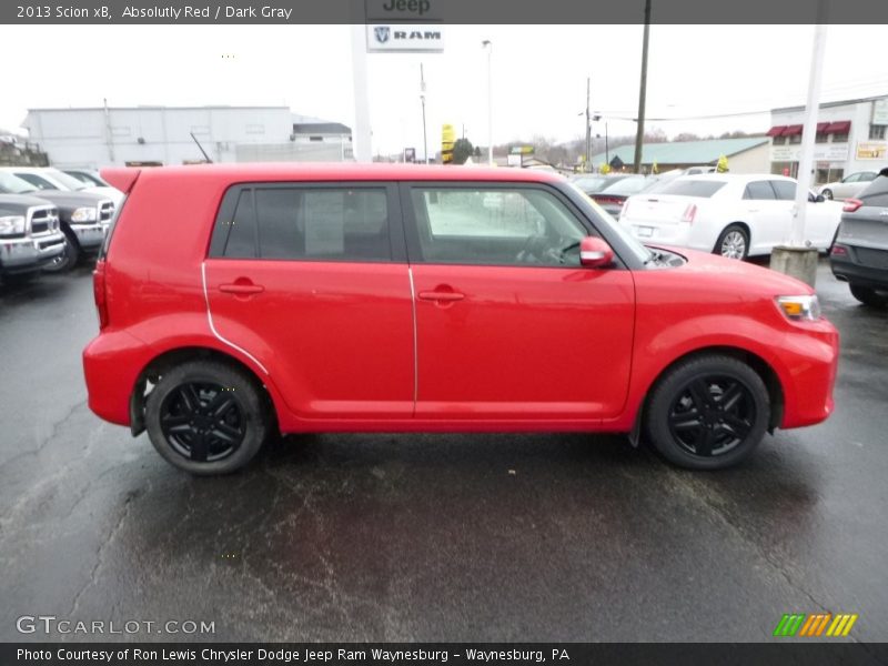 Absolutly Red / Dark Gray 2013 Scion xB