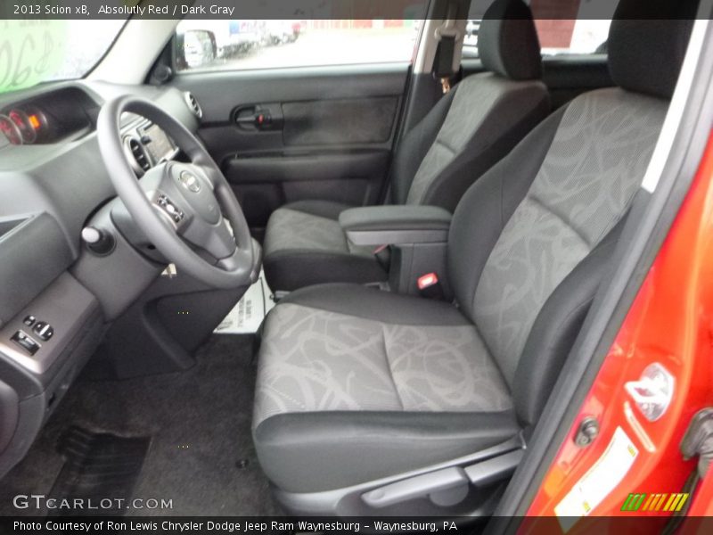 Absolutly Red / Dark Gray 2013 Scion xB