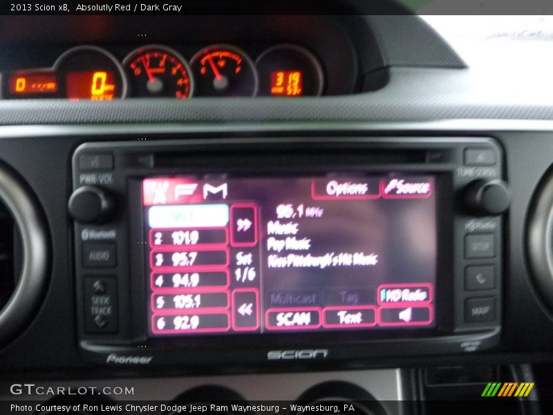 Absolutly Red / Dark Gray 2013 Scion xB