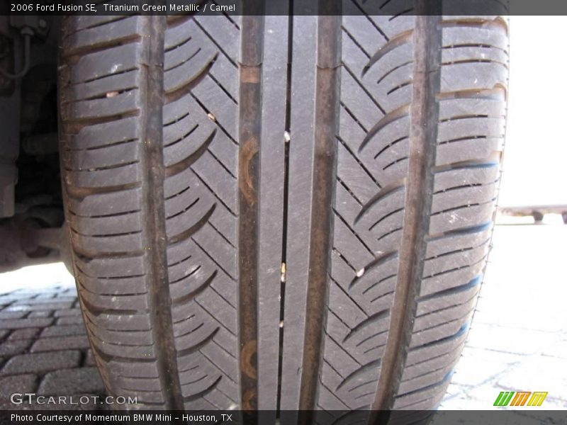 Titanium Green Metallic / Camel 2006 Ford Fusion SE