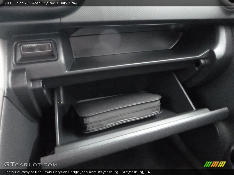 Absolutly Red / Dark Gray 2013 Scion xB