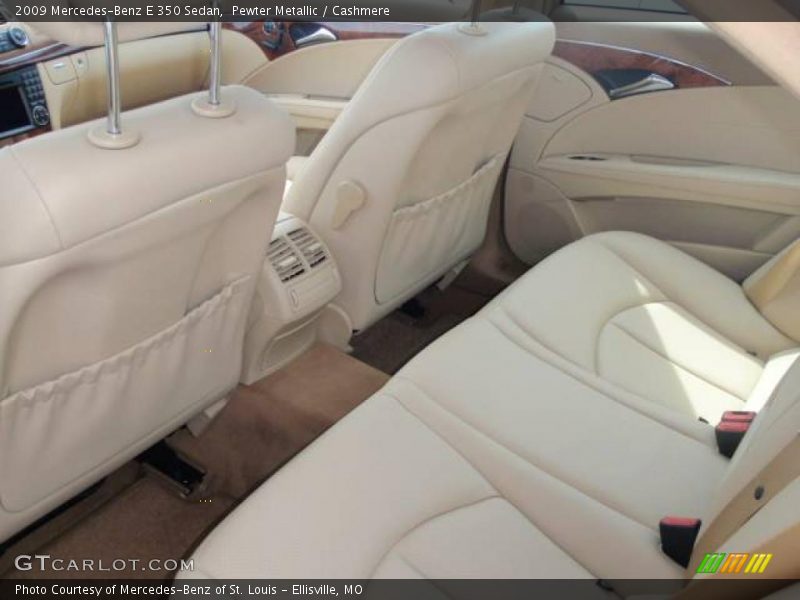 Pewter Metallic / Cashmere 2009 Mercedes-Benz E 350 Sedan