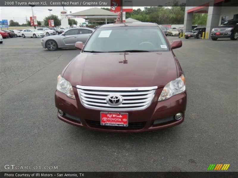 Cassis Red Pearl / Graphite Gray 2008 Toyota Avalon XLS