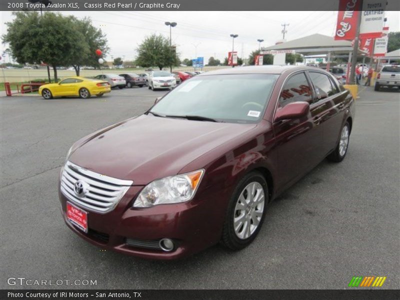 Cassis Red Pearl / Graphite Gray 2008 Toyota Avalon XLS