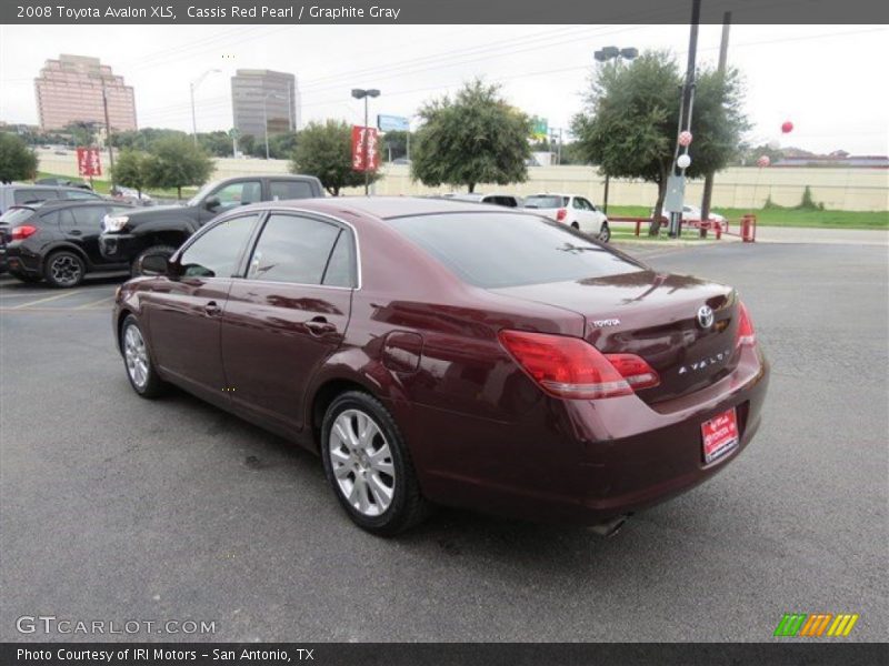 Cassis Red Pearl / Graphite Gray 2008 Toyota Avalon XLS