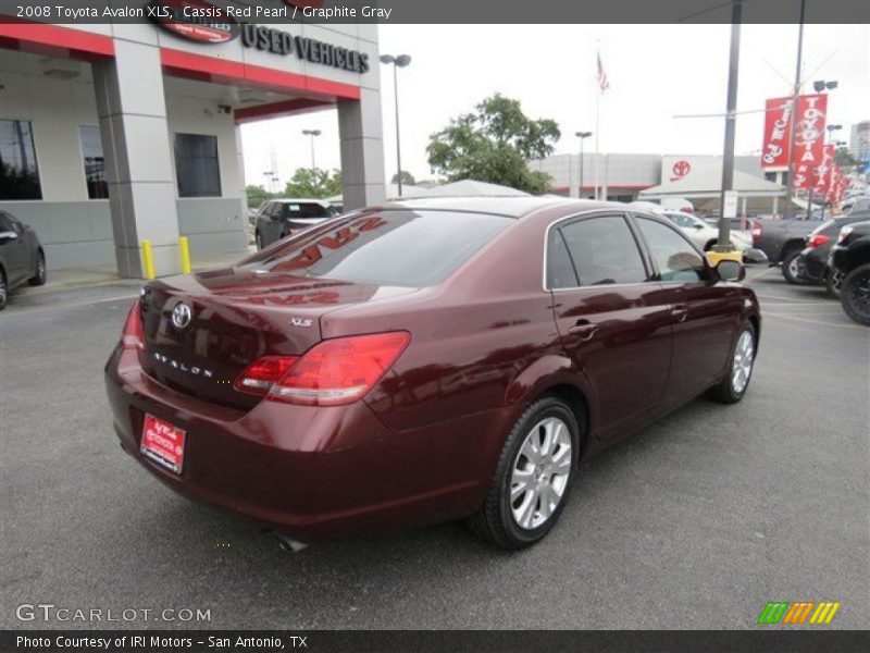 Cassis Red Pearl / Graphite Gray 2008 Toyota Avalon XLS