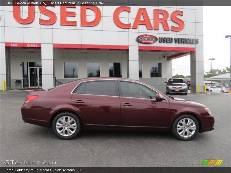 Cassis Red Pearl / Graphite Gray 2008 Toyota Avalon XLS