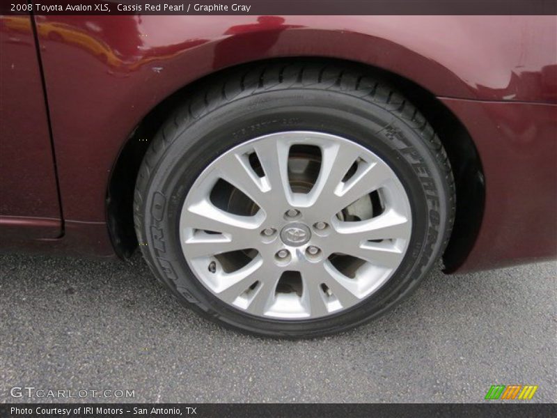 Cassis Red Pearl / Graphite Gray 2008 Toyota Avalon XLS